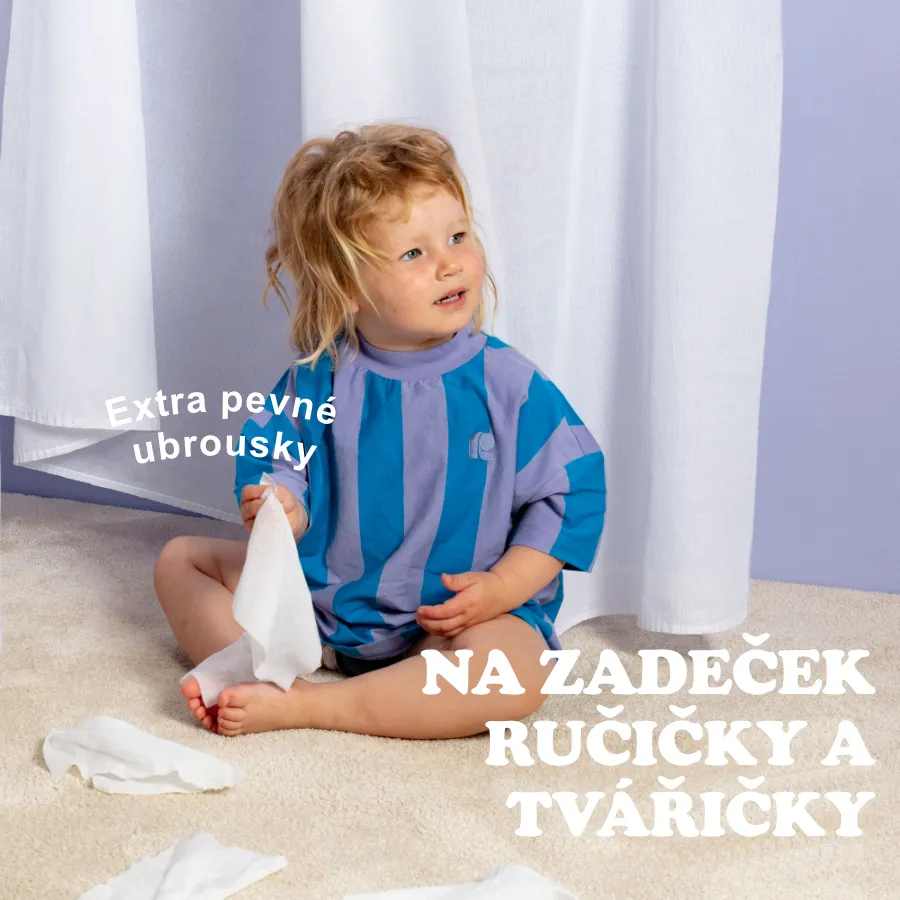 NAIF Vlhčené ošetrujúce obrúsky pre deti a bábätká