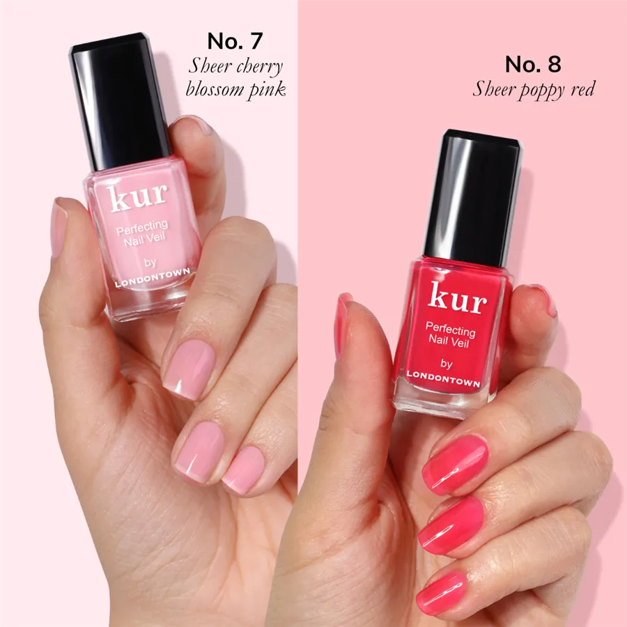 LONDONTOWN kur Nail Veil No.7 spevňujúca tónovaná starostlivosť o nechty