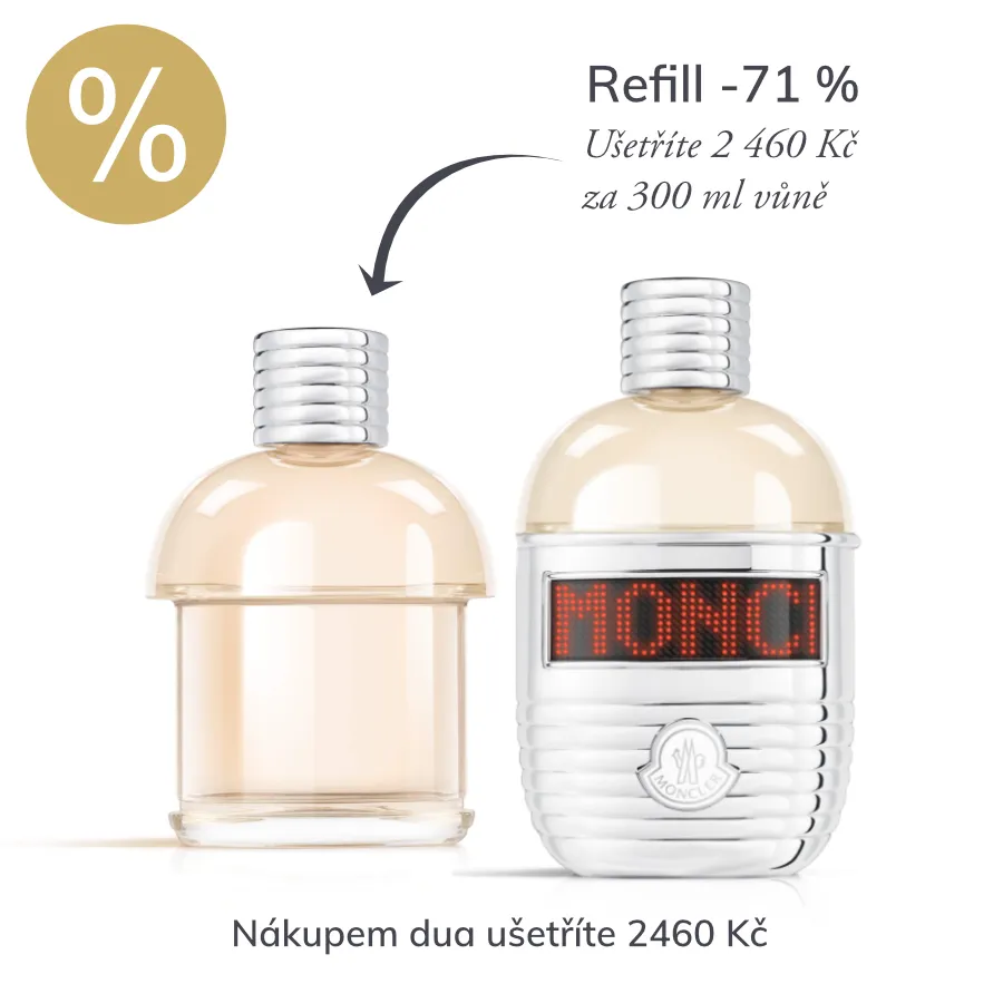 MONCLER Pour Femme Duo parfumovaná voda pre ženy + refill