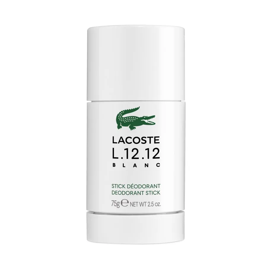 LACOSTE L.12.12 Blanc Tuhý deodorant pre mužov