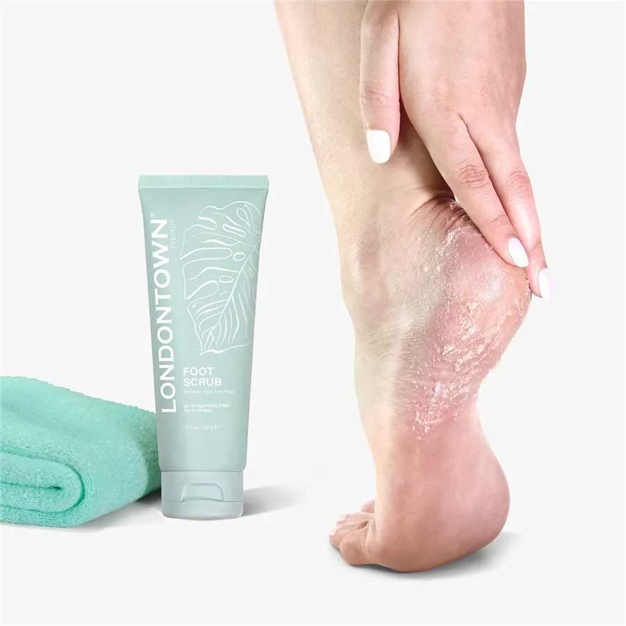 LONDONTOWN pedikur Peeling na chodidlá Foot Scrub